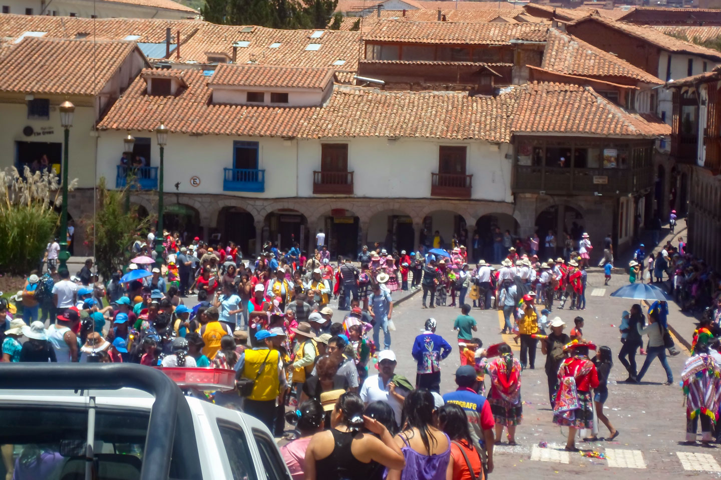 Machu Picchu protest