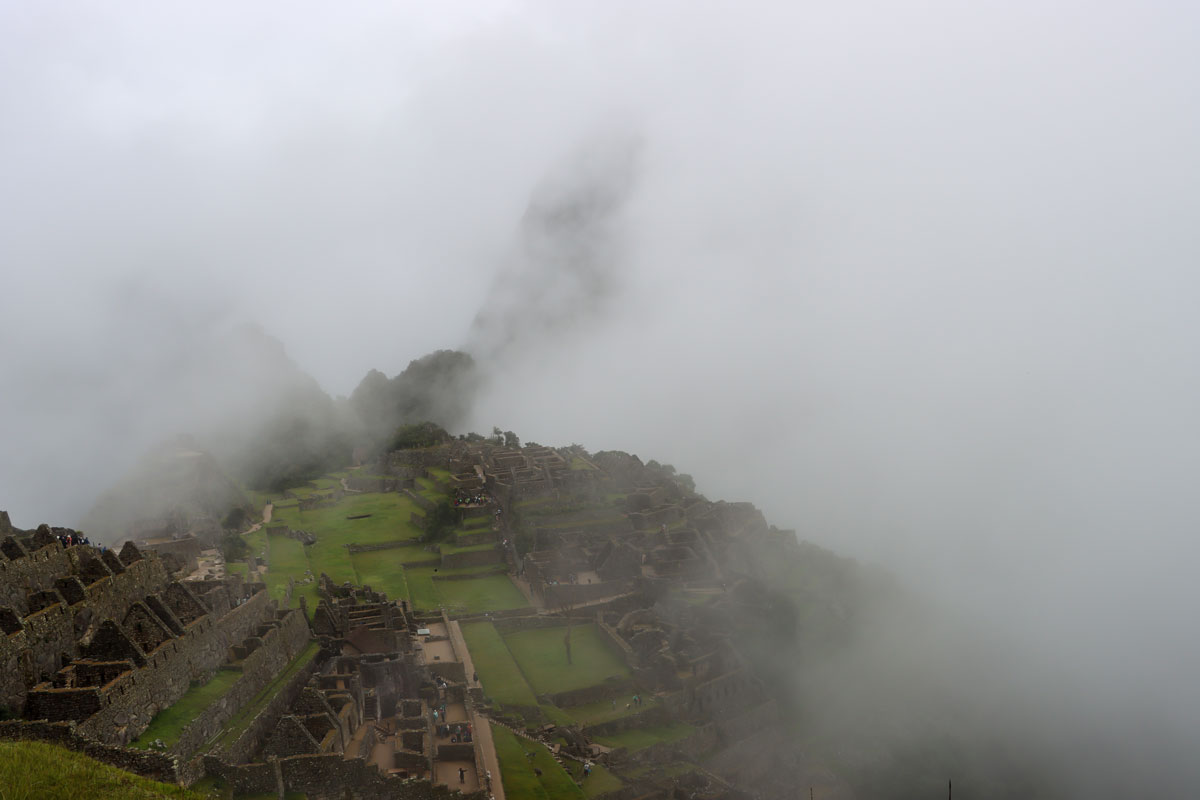 Rainy Season Machu Picchu