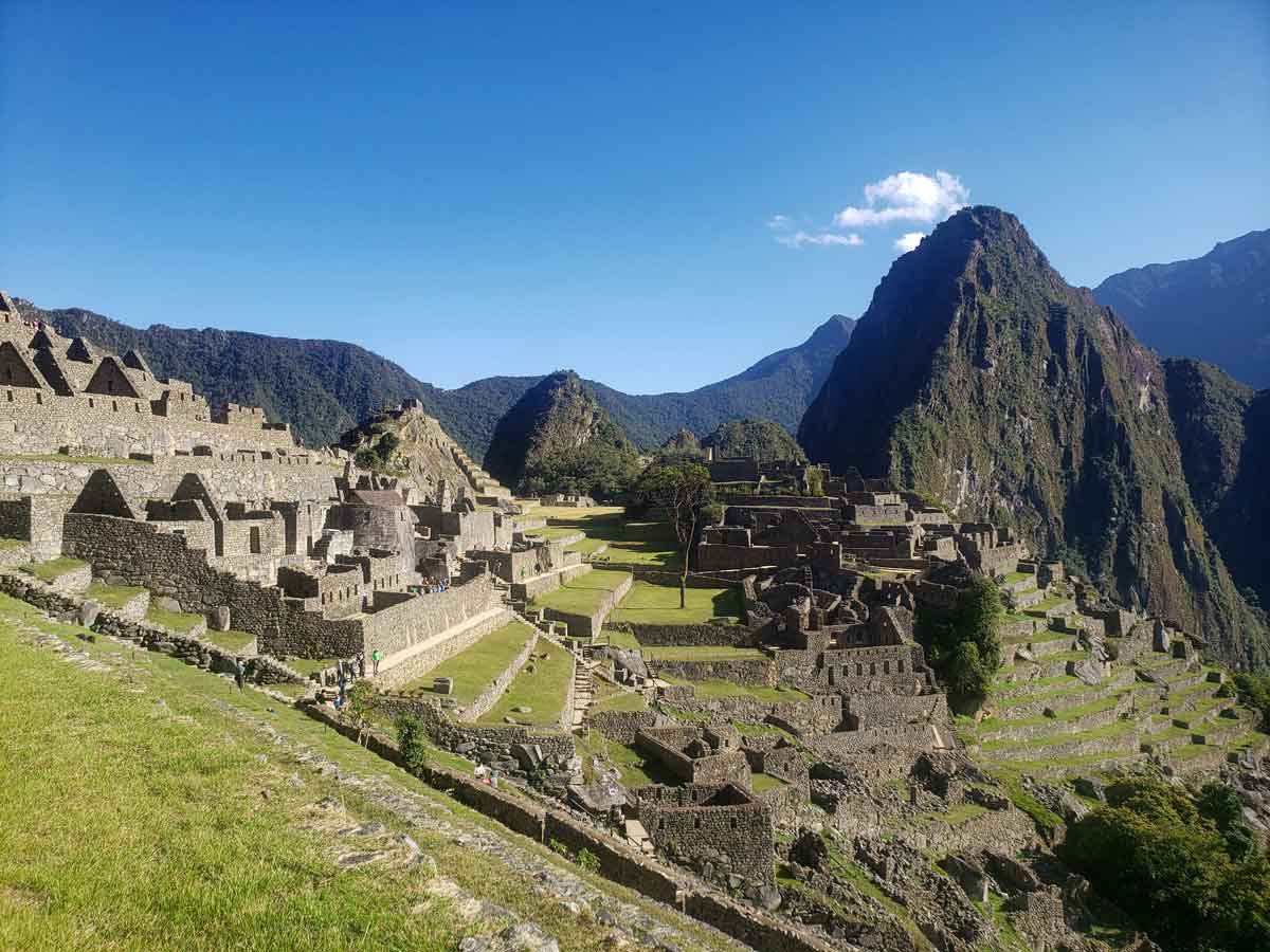 Machu Picchu weather August dry season