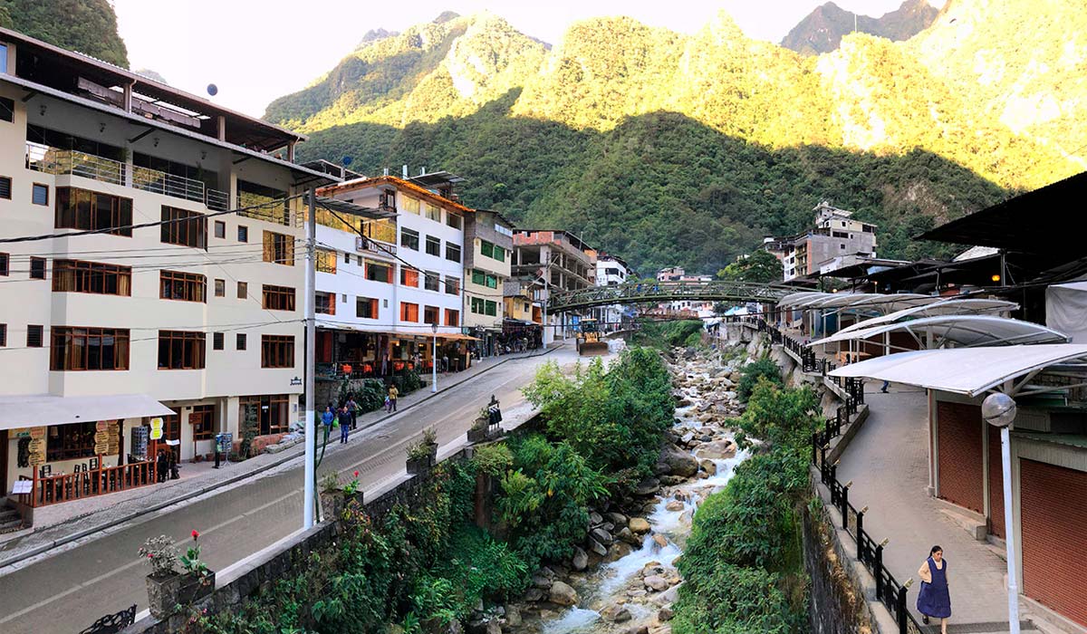 Town of Machu Picchu