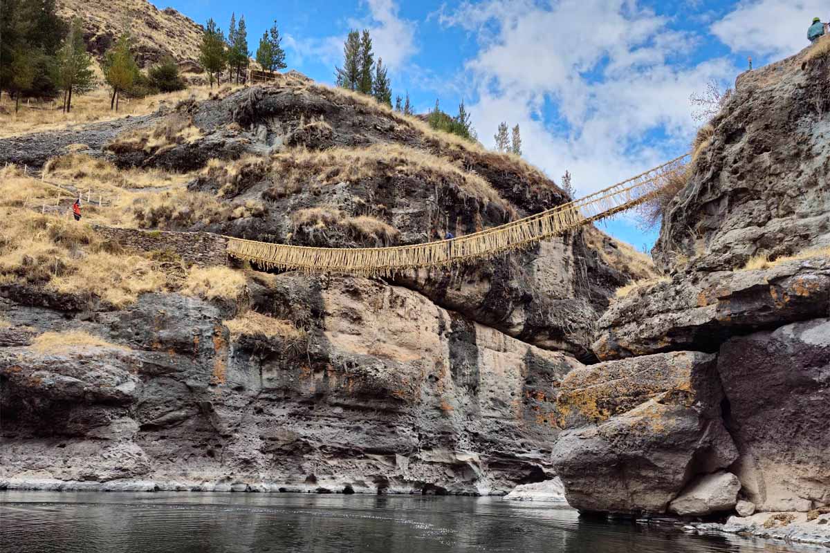Last Inca bridge